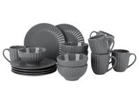 LIVARNO home Serviesset, 18-delig (Grijs) - thumbnail