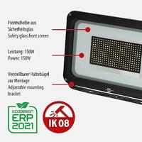 LED Spotlight JARO 20060 / LED Floodlight 150W voor buitengebruik - thumbnail