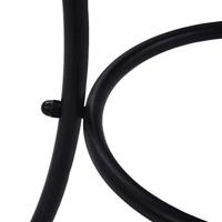 Bistrotafel mozaïek 60 cm keramiek terracottakleurig en wit - thumbnail