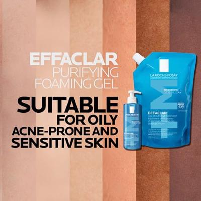 La Roche-Posay Effaclar +M Zuiverende Schuimgel Navulling 400ml - thumbnail