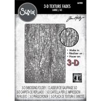 Sizzix • 3-d texture fades embossing folder cracked a5 by tim holtz - thumbnail