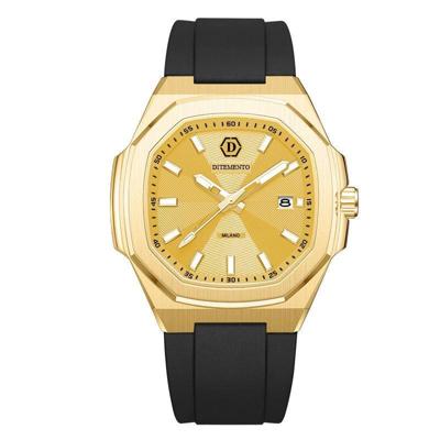Ditemento Masino Mateo Horloge Heren Goud - Maat One Size - Kleur: GoudZwart | Soccerfanshop