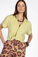 Aaiko Top Bona Blouse | Groen - thumbnail