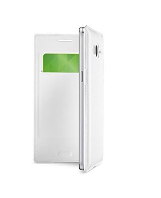 Cellular Line Alb Backbookgprimew Telefoonhoes voor Samsung Galaxy Grand Prime