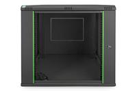 Digitus DN-19 12U-6/6-EC-SW 19inch-wandkast (b x h x d) 600 x 638 x 600 mm 12 HE Zwart, Zwart (mat), Zwart (RAL 9005) - thumbnail