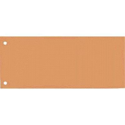 Scheidingsstrook Oxford smal 240x105mm 190gr oranje 100 stuks