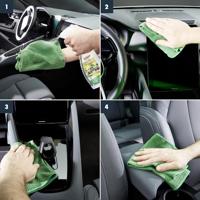 SONAX microvezeldoek "voorruit+interieur microfibre cloth 38 x 38 - thumbnail