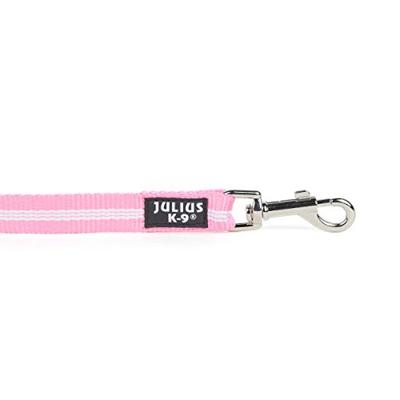 IDC® nylon lijn - met handvat - verstelbaar - 14 mm x 1 m - Roze