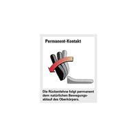 Topstar Bureaudraaistoel | met permanent contact | zwart 420-550 mm | zonder armleuningen draagvermogen 110 kg | 1 stuk - TS100 G20 TS100 G20 - thumbnail