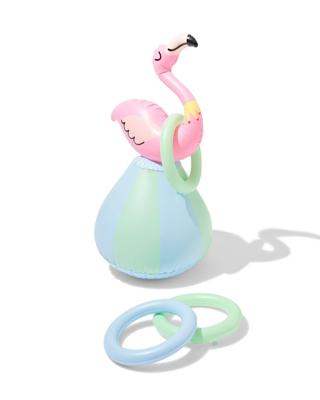 HEMA Opblaasbaar ringwerpspel flamingo