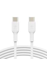 Belkin BoostCharge USB-C/USB-C-kabel, USB-C-snellaadkabel voor iPhone 15, Plus, Pro, Pro Max, Samsung Galaxy S24, Pixel, iPad Pro, Nintendo Switch en meer, USB Type-C-snellaadkabel, 2 m, wit - thumbnail