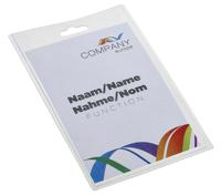 Badge - pashouder Europel gesloten 60x90mm - thumbnail