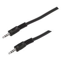 Bachmann 918.011 Jackplug Audio Aansluitkabel [1x Jackplug male 3,5 mm - 1x Jackplug male 3,5 mm] 2.50 m Zwart - thumbnail
