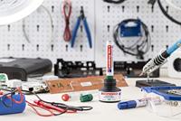 Viltstift edding 1 schuin 1-5mm zwart - thumbnail