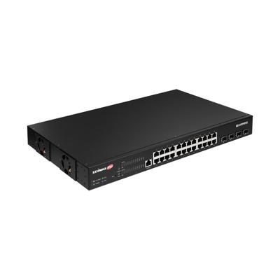 Edimax GS-5424PLX netwerk-switch Managed L2 Gigabit Ethernet (10/100/1000) Power over Ethernet (PoE) Edimax GS-5424PLX netwerk-switch Managed L2 Gigabit Ethernet (10/100/1000) Power over Ethernet (PoE)