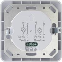 Sygonix SY-4755362 PIR-bewegingsmelder Wand, Inbouw (in muur) 190 ° Triac Wit - thumbnail