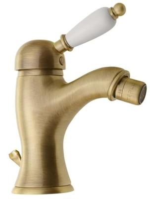 Bidetmengkraan Sapho Kirk� Retro Wit 1-hendel Gebogen 18.2 cm Brons Sapho