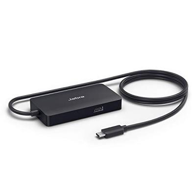 Jabra 14207-58 interface hub USB 3.2 Gen 1 (3.1 Gen 1) Type-C Zwart