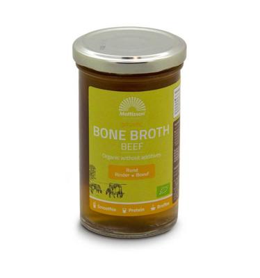Mattisson Organic beef bone broth - botten boullion rund bio 240 Milliliter