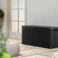 Kist voor buiten Keter Emily Donker grijs Hars Plastic (118 x 45 x 58 cm) - thumbnail