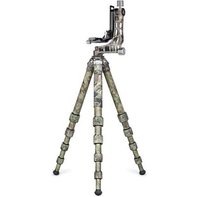Leofoto Ranger LS-365C Statief + schommelkop PG-1 Full Camo