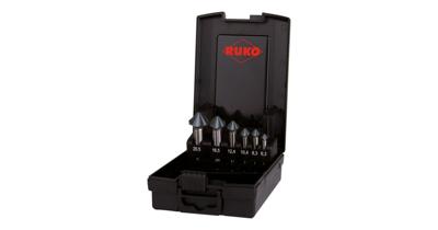 RUKO ULTIMATECUT 4S 102890PRO Kegelverzinkboorset 6-delig 6.30 mm, 8.30 mm, 10.40 mm, 12.40 mm, 16.50 mm, 20.50 mm HSS Cilinderschacht 1 set(s) RUKO ULTIMATECUT 4S 102890PRO Kegelverzinkboorset 6-delig 6.30 mm, 8.30 mm, 10.40 mm, 12.40 mm, 16.50 mm, 20.50 mm HSS Cilinderschacht 1 set(s)