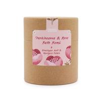 Frankincense & Rozen Himalaya-zout Botanicals Bruisballen Gift Set - thumbnail