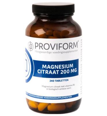 Proviform Magnesium Citraat 200mg 240st Proviform Magnesium Citraat 200mg 240st