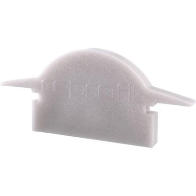 Deko Light 980041 Endkappe L-ET-01-10 Set 2 Stk, Grau Kunststof (l x b x h) 25 x 6 x 11 mm 1 stuk(s)