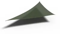 Platinum | Coolfit Schaduwdoek Driehoek 90° 400 x 400 x 570 cm | Olive - thumbnail
