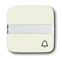 Busch-Jaeger 2CKA001731A0629 Wipschakelaar bel Afdekking Parel-wit, Crème-wit 1 stuk(s) - thumbnail