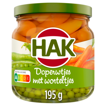 Hak Doperwtjes met Worteltjes 195 g bij Jumbo