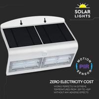 V-TAC 8278 VT-767-7-W Wandlamp op zonne-energie LED LED 7.00 W Wit, Zwart - thumbnail