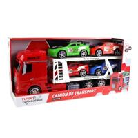 Transportwagen - TURBO CHALLENGE - Interventievoertuigen - 1/24 - Frictievoertuig - Willekeurige kleur - thumbnail