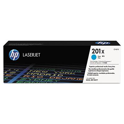 HP 201X originele high-capacity cyaan LaserJet tonercartridge