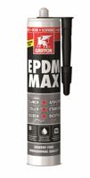 Griffon EPDM MAX - lijm en afdichtingskit - koker 465 gr - zwart - thumbnail