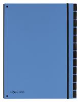 Sorteermap Pagna Trend A4 12 tabs lichtblauw - thumbnail