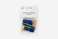 Tafelconfetti Vlag Curacao (150st) - thumbnail