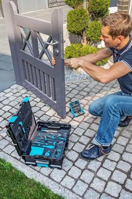 HAZET L-Boxx - met assortiment 190L-136/83 - 83-delig - 0,5 x 2,8 - 1,5 - 19 - PH1 - PH3 - PZ1 - PZ3 - T6 - T40