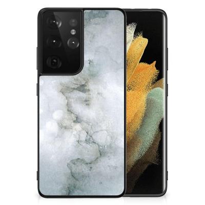 Kleurrijke Telefoonhoesje Samsung Galaxy S21 Ultra Painting Grey