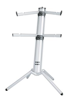 K&M 18860 Spider Pro keyboard standaard zilver