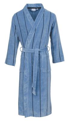 Carl Ross Carl Ross heren badjas 530300 sky blue/night blue 48/50