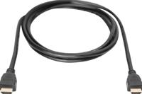 Digitus AK-330124-020-S HDMI-kabel HDMI Aansluitkabel HDMI-A-stekker, HDMI-A-stekker 2.00 m Zwart 8K UHD, Vergulde steekcontacten, Afscherming gevlochten, - thumbnail