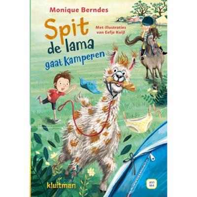 Uitgeverij Kluitman Spit de lama gaat kamperen (avi-m4)