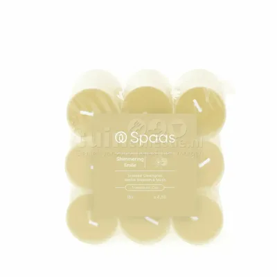 Spaas Clearlights Geurtheelichtjes Shimmering Smile 18st