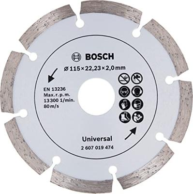 Bosch Accessoires diamantdoorslijpschijf voor bouwmateriaal, 115 mm - 2607019474 Bosch Accessoires diamantdoorslijpschijf voor bouwmateriaal, 115 mm - 2607019474