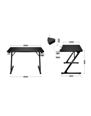 Gaming bureau Huzaro Hero 1.8 Black - thumbnail