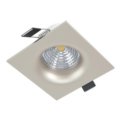 Eglo Vierkante led spotSaliceto 6w - 2700K - 8,8cm metaalgrijs - 98474