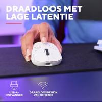 Trust GXT 929W Helox Draadloze Witte Gaming Muis - thumbnail