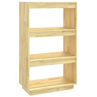 Boekenkast/kamerscherm 60x35x103 cm massief grenenhout - thumbnail